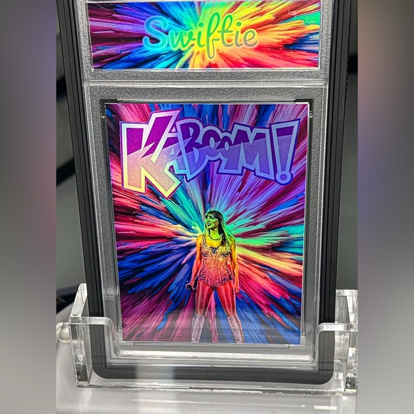 Taylor Swift kaboom custom fan collector card /50 - Picture 1 of 3
